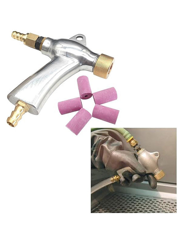 Pneumatic sandblasting gun with 6mm Nozzle (5 pcs)