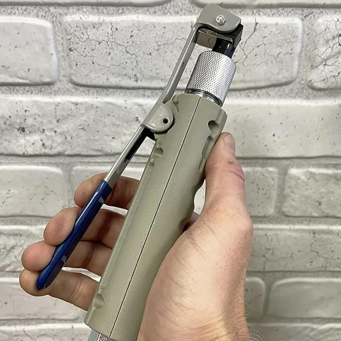 Sand Blaster Gun with 4 Ceramic Tips, Abrasive Blaster Nozzles, Remove Abrasive Stain Rust Grime for Multiple Media