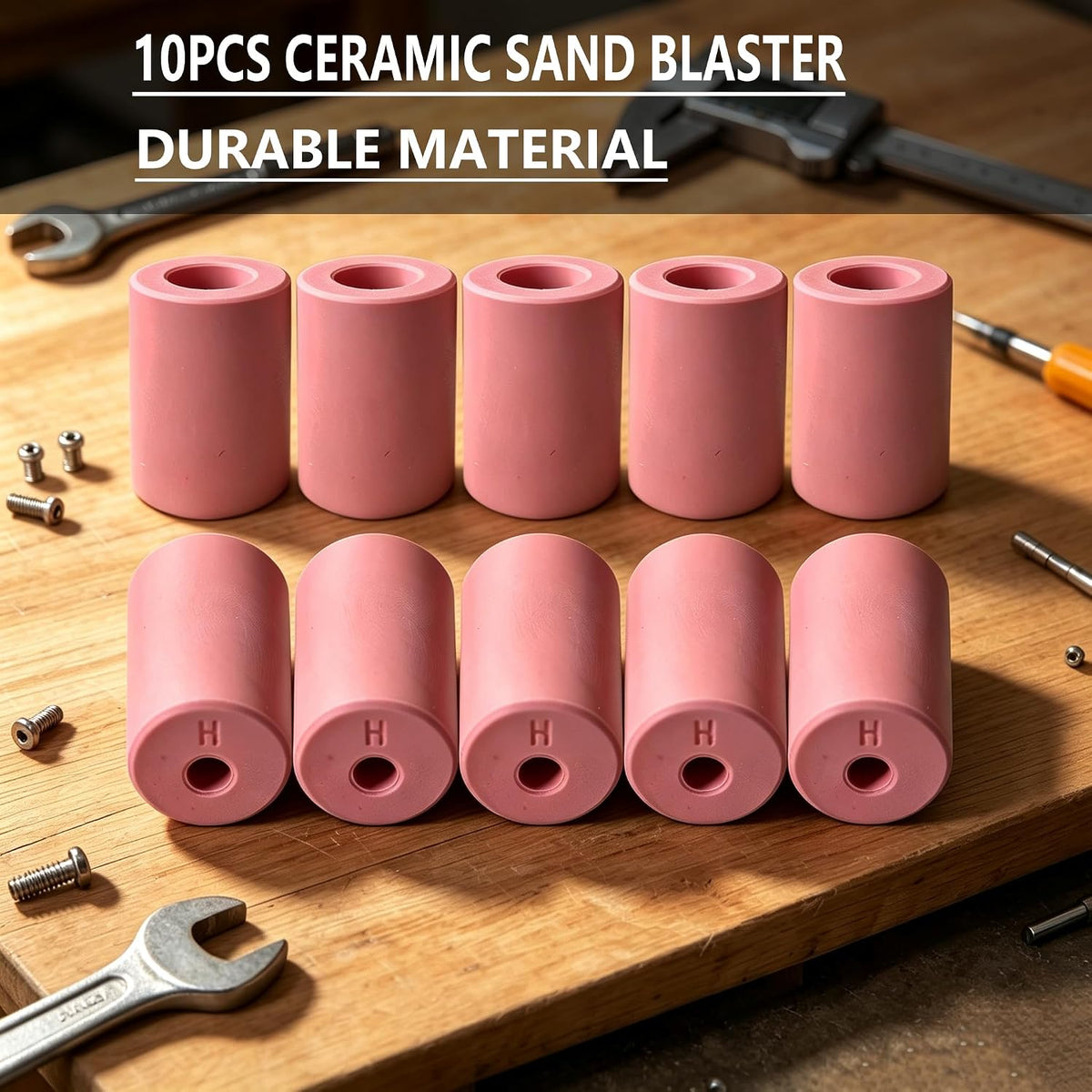 HOLDWIN Pink Ceramic Sandblaster Gun Nozzles