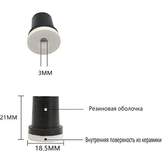 Sandblasting Gun Kit with Sandblast Hose & Durable Ceramic Nozzle