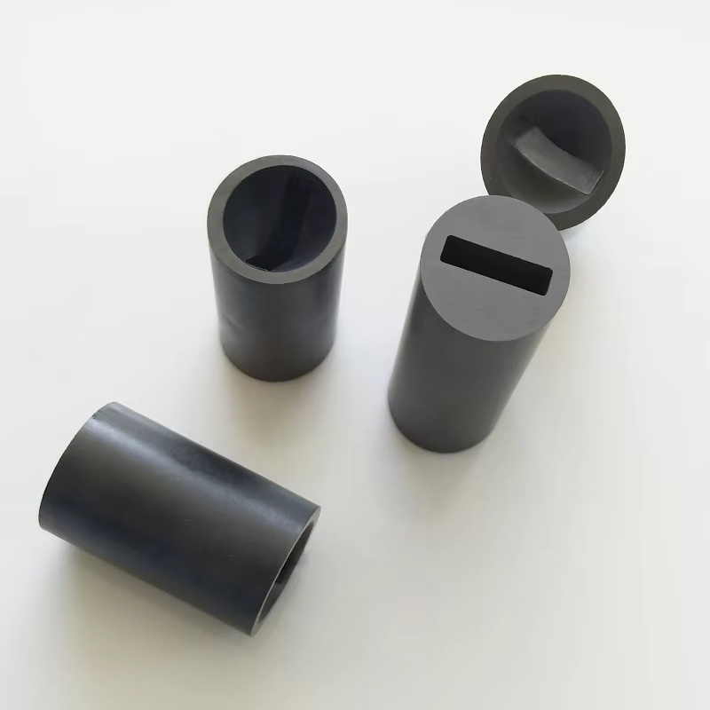 Boron Carbide Sandblaster Nozzle – Flat Mouth B4C Blast Gun Tip (1-Piece)