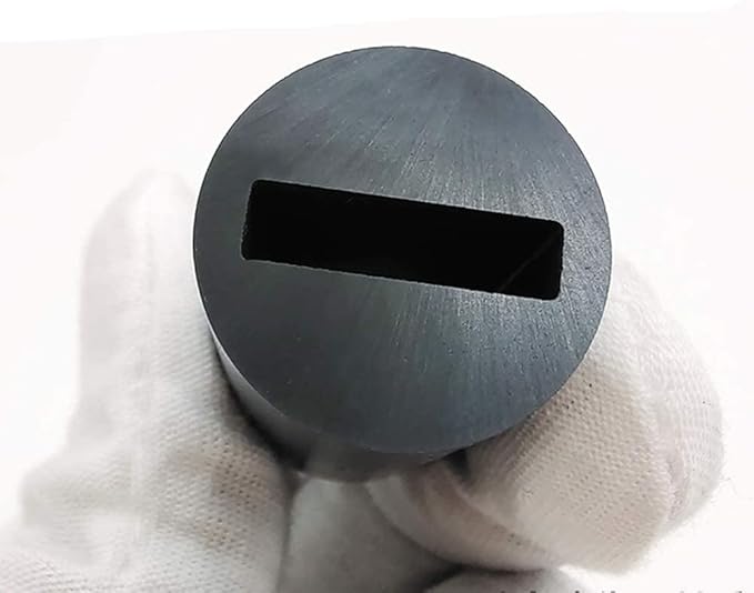 Boron Carbide Sandblaster Nozzle – Flat Mouth B4C Blast Gun Tip (1-Piece)