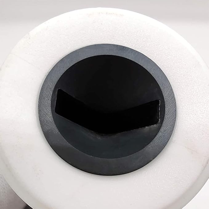 Boron Carbide Sandblaster Nozzle – Flat Mouth B4C Blast Gun Tip (1-Piece)