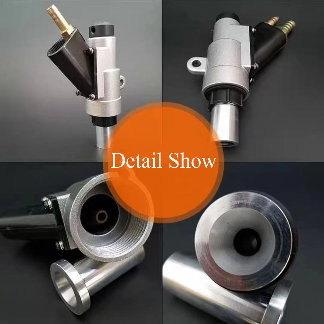 HOLDWIN Handheld Sandblaster Gun with 8mm Boron Carbide Nozzle