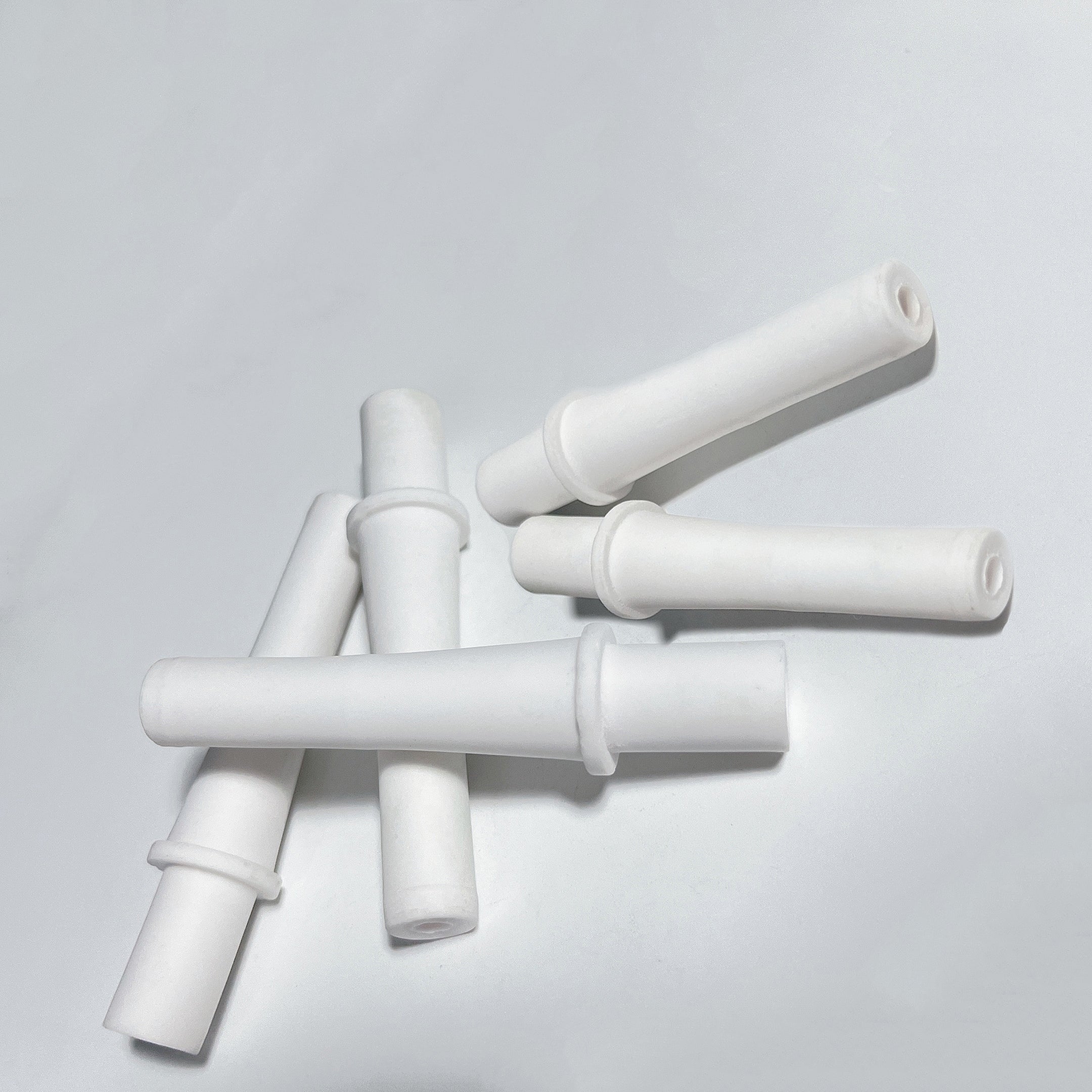 5-Pack Ceramic Sandblasting Nozzles – Flared Mouth Replacement Tips for Sandblaster Guns