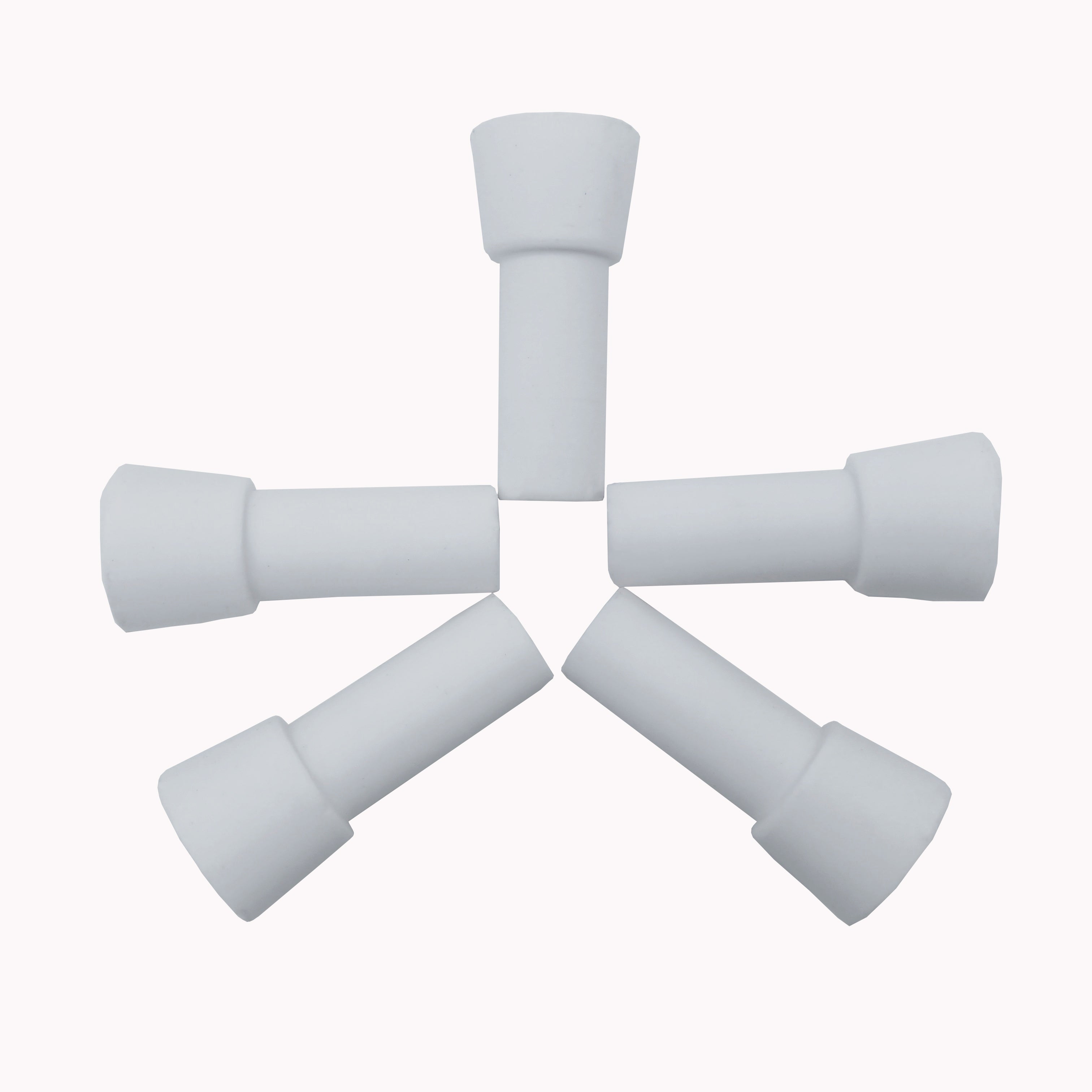 5-Pack Ceramic Sandblasting Nozzles – Flared Mouth Replacement Tips for Sandblaster Guns