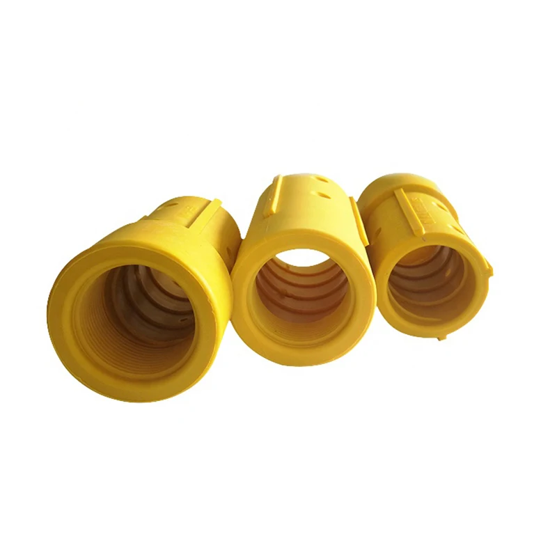 HOLDWIN Yellow Nylon Sandblast Hose Coupling & Nozzle Holder