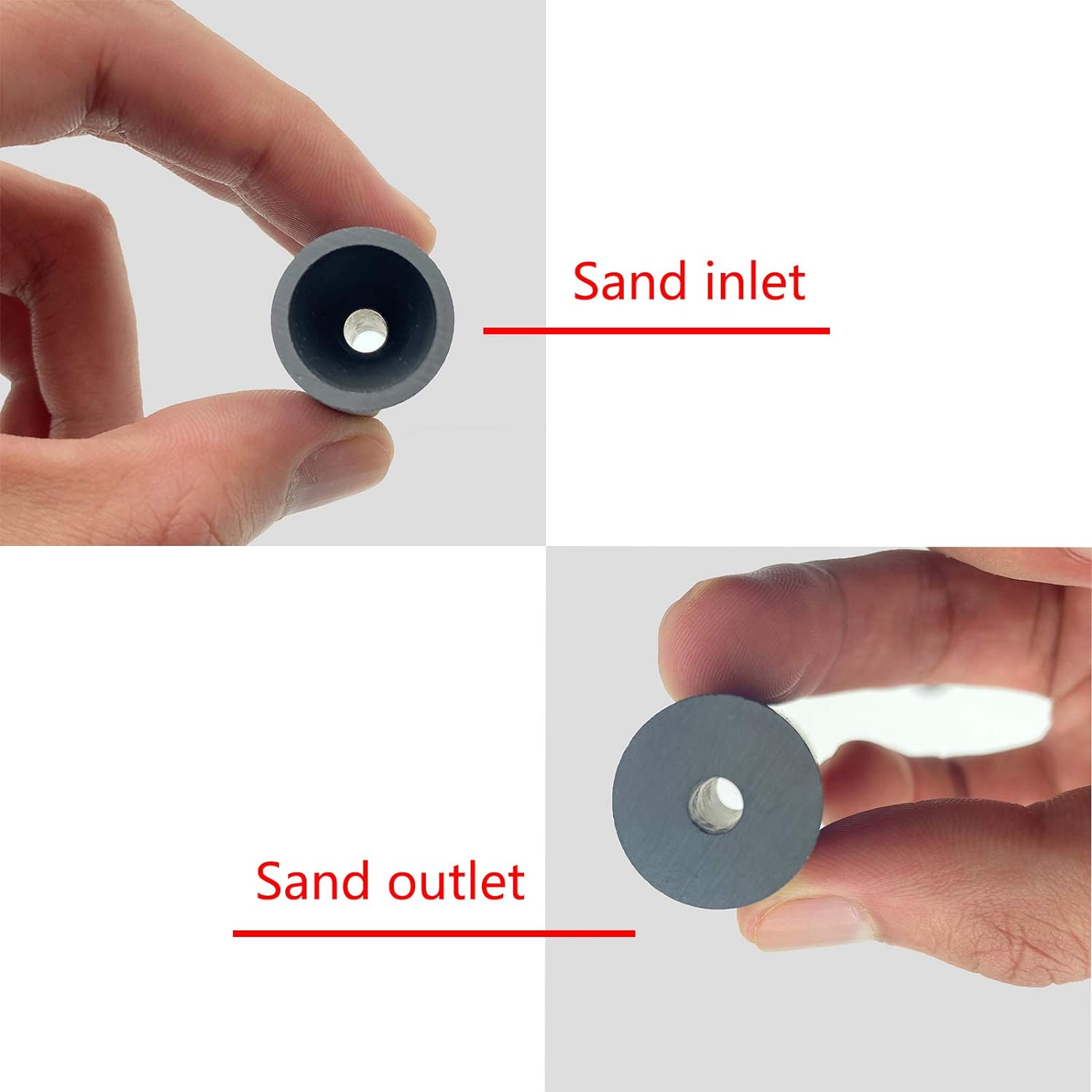 Boron Carbide Sandblaster Nozzles – Multiple Sizes