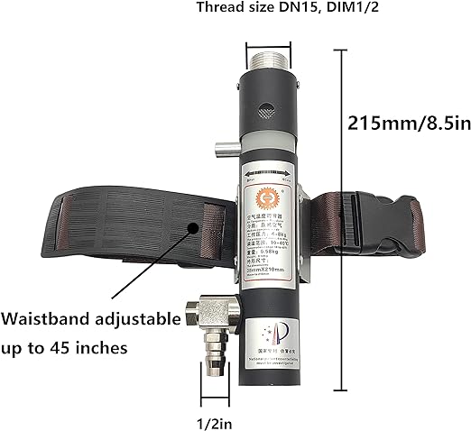 Sandblasting Helmet Thermostat – Air Temperature Regulator