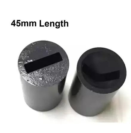 Boron Carbide Sandblaster Nozzle – Flat Mouth B4C Blast Gun Tip (1-Piece)