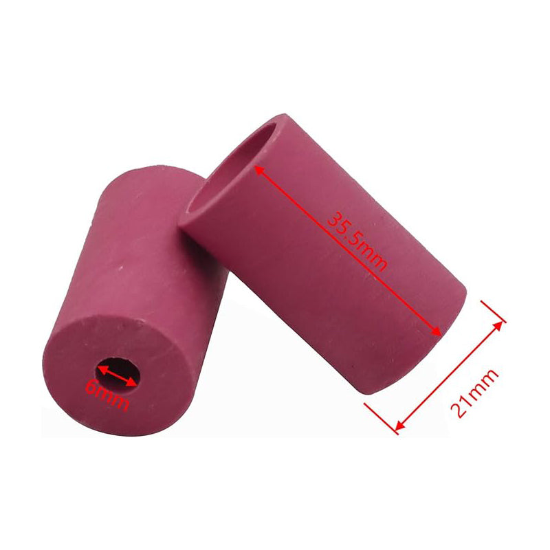 20pcs Ceramic Sandblaster Nozzles – Replacement Tips (Pink)
