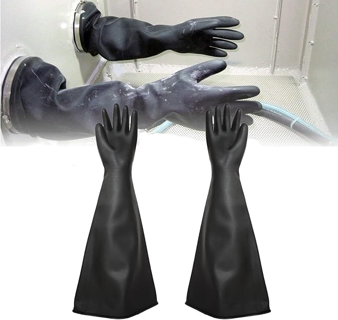 Professional Sandblasting Gun Kit with Gloves – Heavy Duty Safety Gear