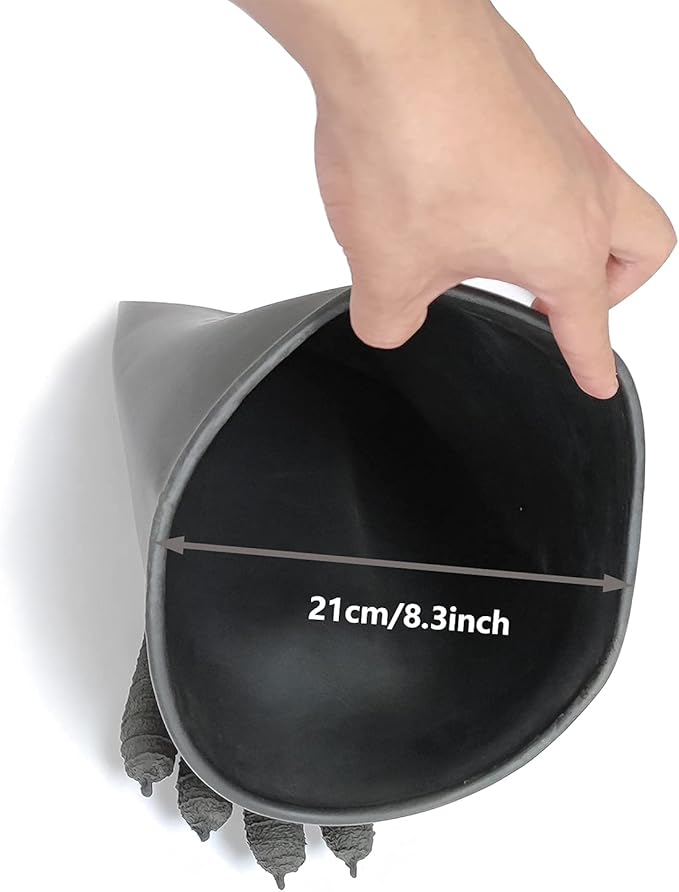 Heavy-Duty Rubber Sandblasting Gloves – 24.8"