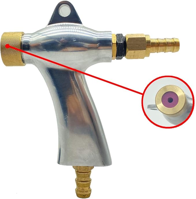 Pneumatic sandblasting gun with 6mm Nozzle (5 pcs)