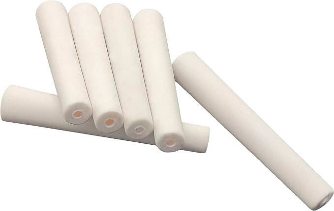 Cone Ceramic Sandblasting Nozzle – 5/32" Bore, 2-13/32" Length (5 pcs)