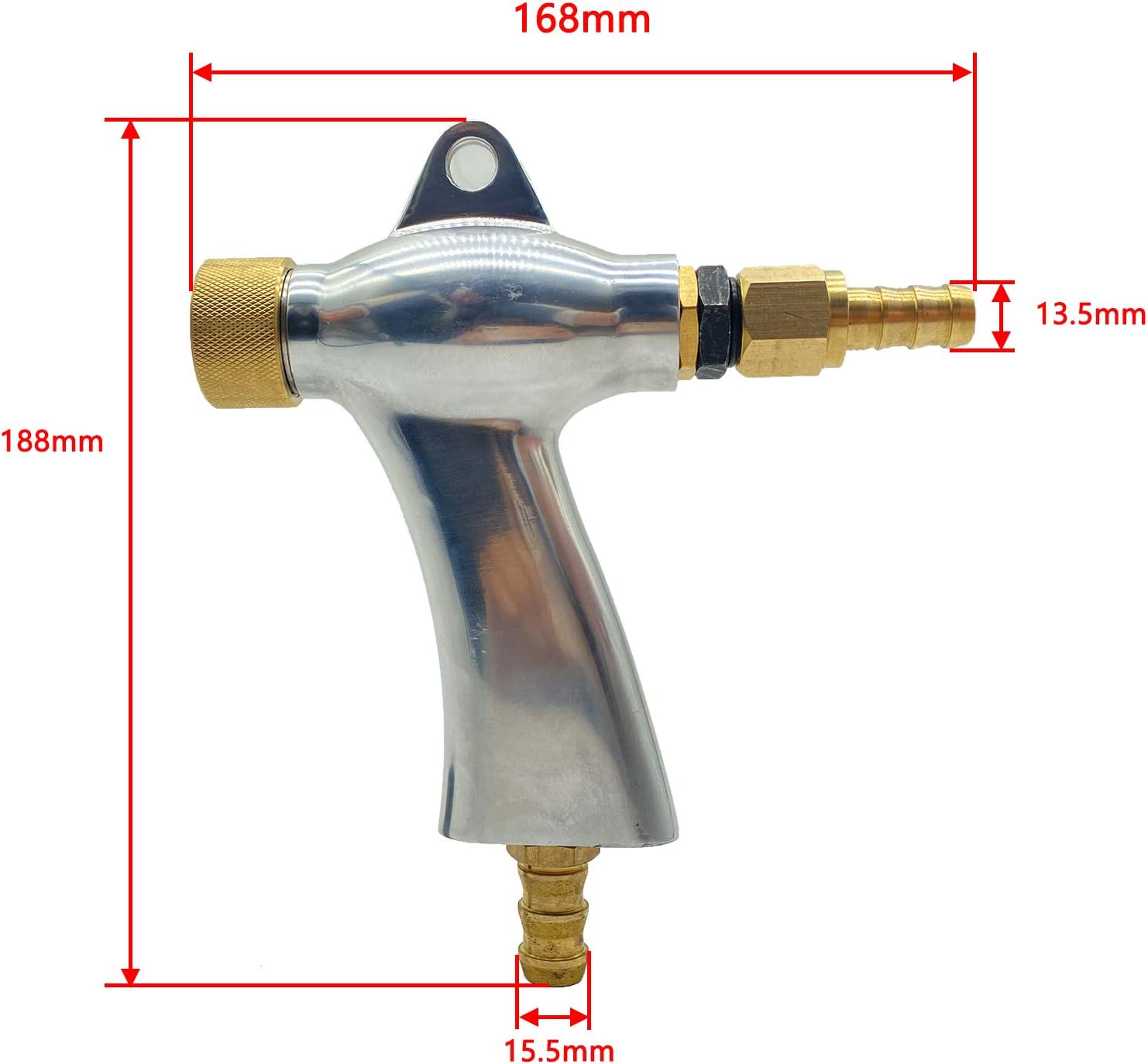 Sand Blaster Gun Kit Soda Blaster Air Siphon Sandblaster Gun with Boron Carbide Sandblasting Nozzle Power Abrasive Sand Blasters Spray Gun Set Portable