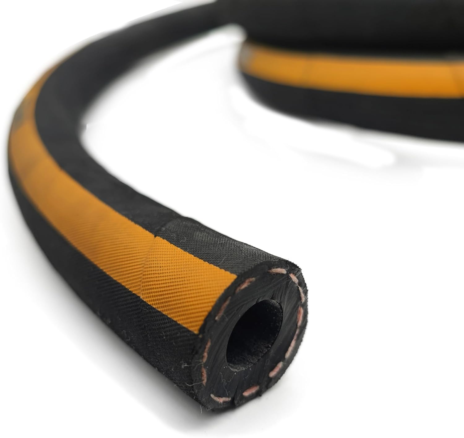 Heavy-Duty Rubber Sandblast Hose – 10 Ft, 1/2" ID, 1"/1 1/2" OD