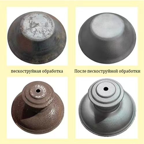 Heavy Duty Pneumatic Sandblaster Gun Kit with 6mm Ceramic Nozzles – 5 PCS