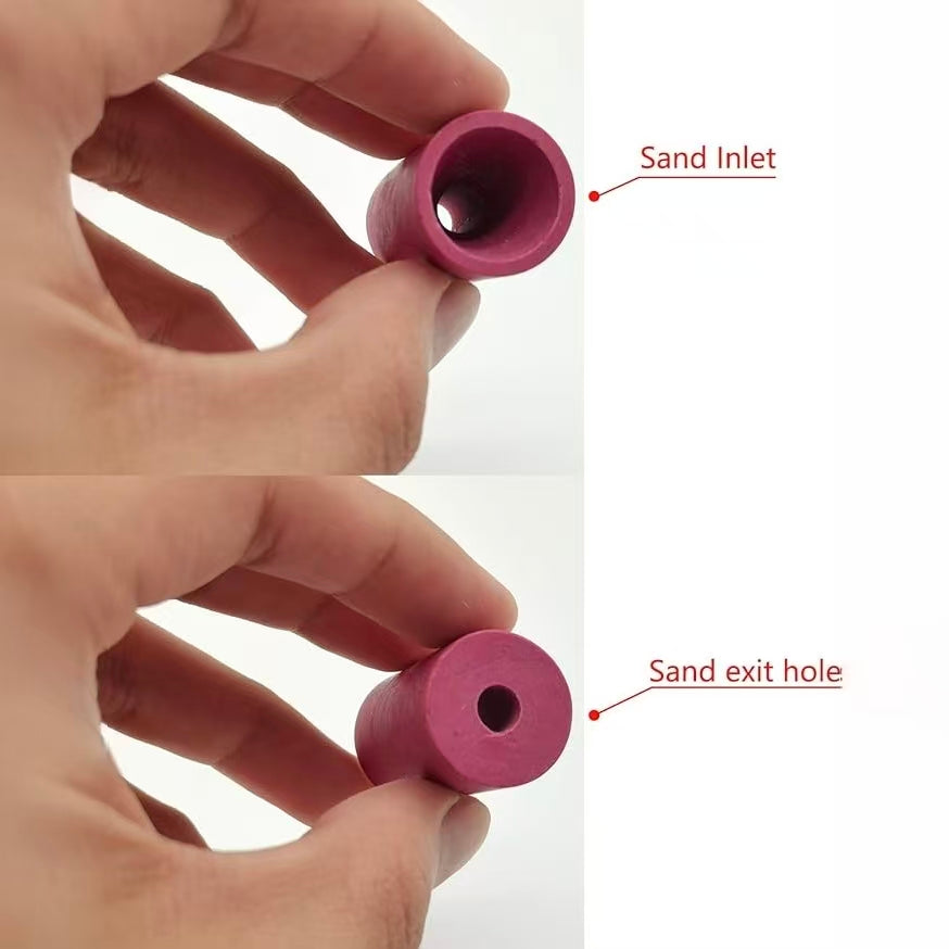 HOLDWIN 20-Pack Ceramic Sandblaster Gun Nozzles – Abrasive Blasting Replacement Tips