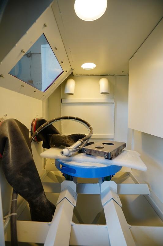 Wheel Sandblasting Cabinets