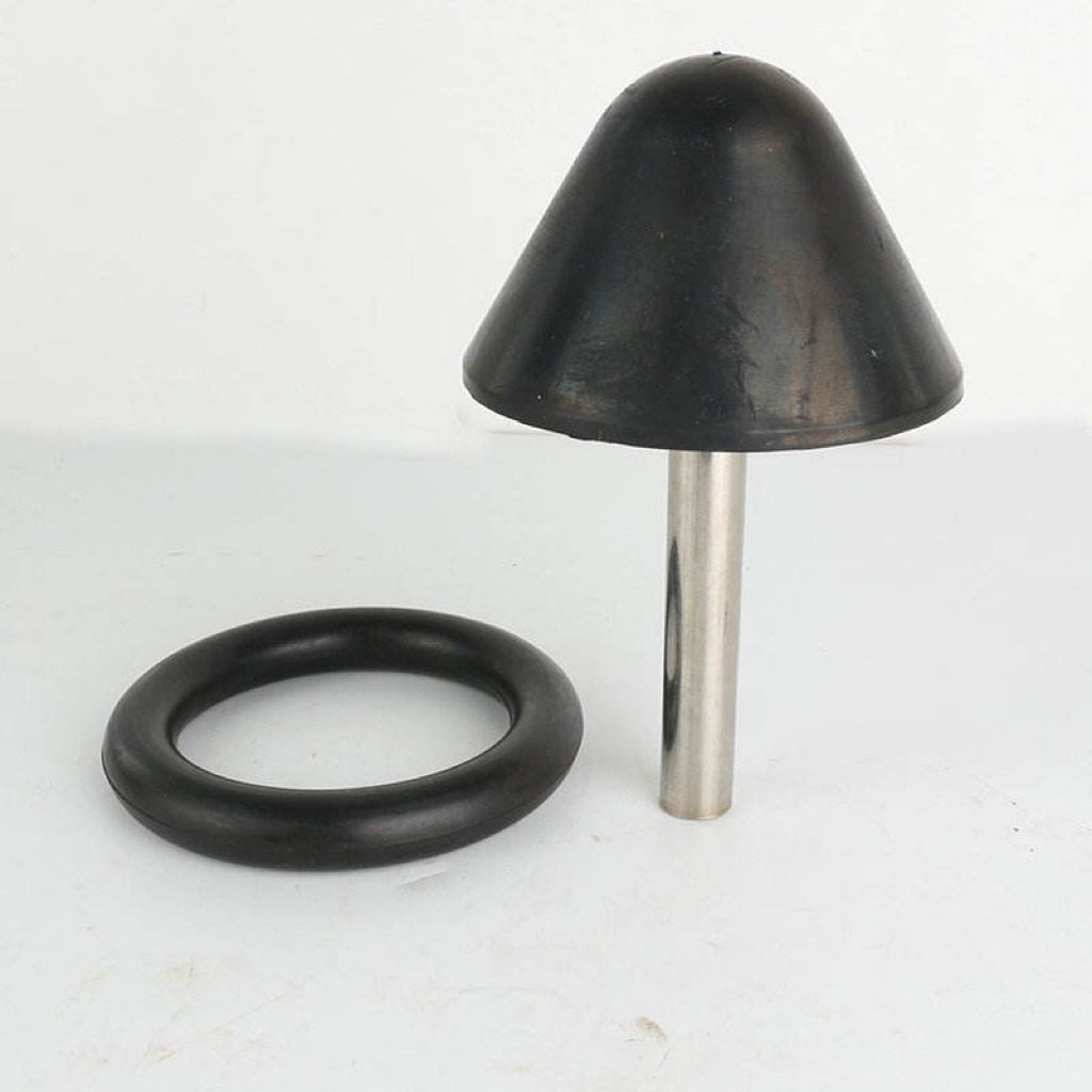 HOLDWIN on sale 2 inches Rubber Mushroom - Head for Mobile Sandblasting Tank equipment