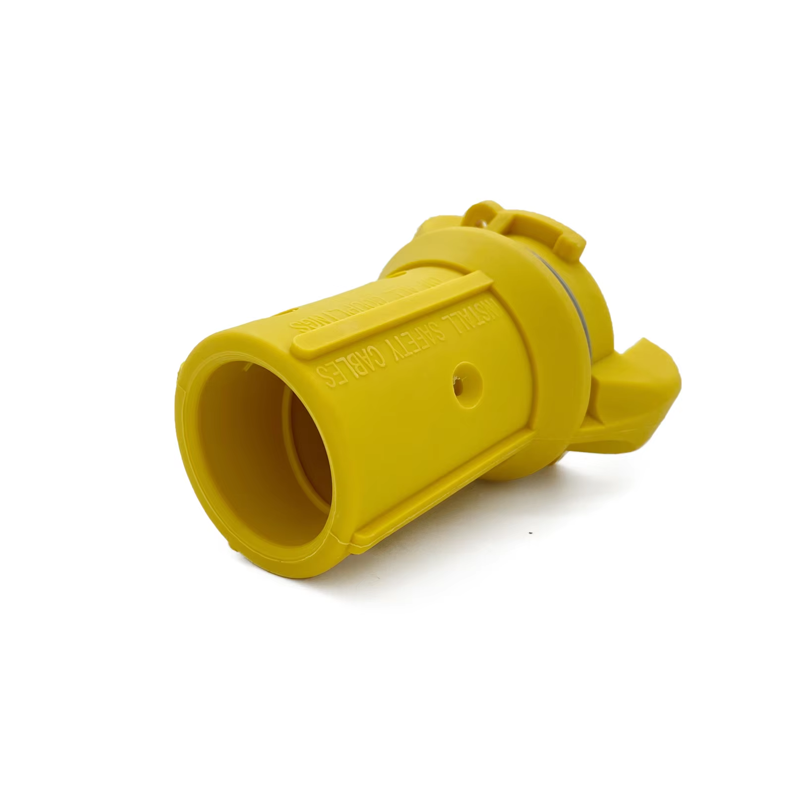 HOLDWIN Yellow Nylon Sandblast Hose Coupling & Nozzle Holder