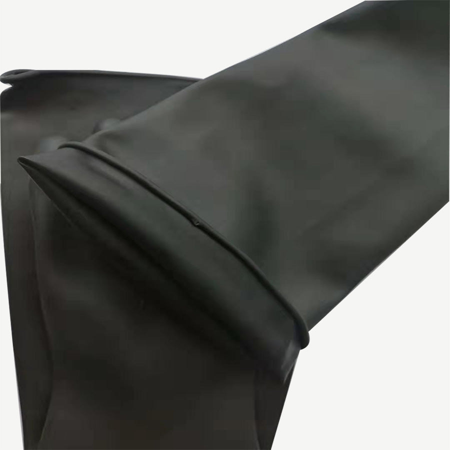 HOLDWIN Black Latex Gloves – Industrial, Chemical & Waterproof