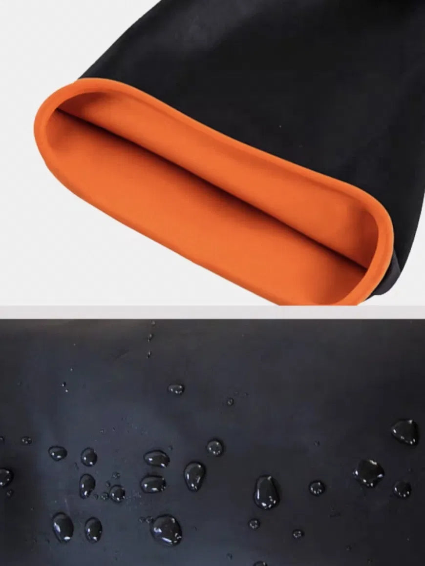 HOLDWIN Chemical-Resistant Latex Gloves (35/45/55cm)