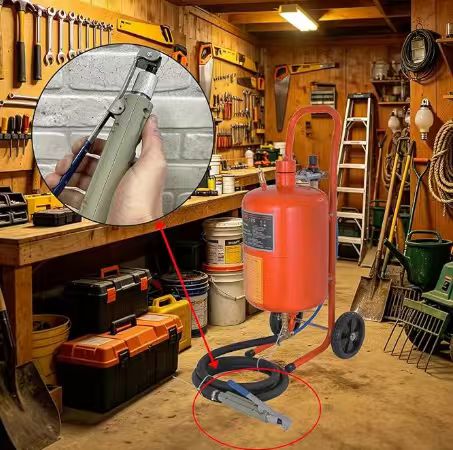 Why Choose Lever Sandblasting Gun with Ceramic Nozzles for Labor-Saving Rust Removal?