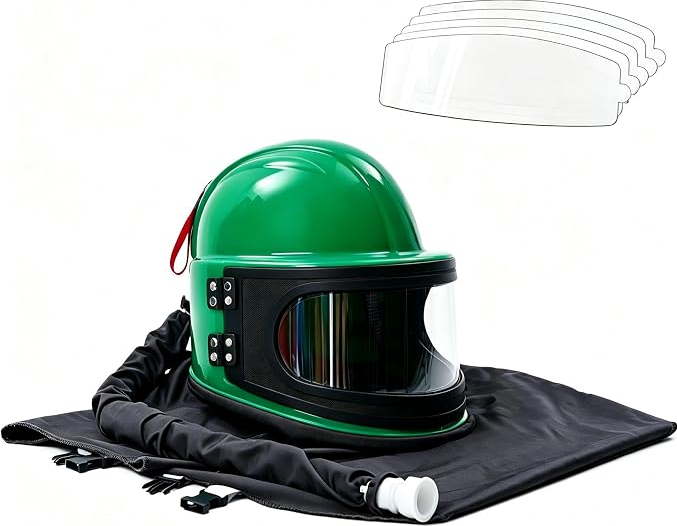 Sandblasting Helmet vs Face Shield: Why Professionals Choose Full Protection