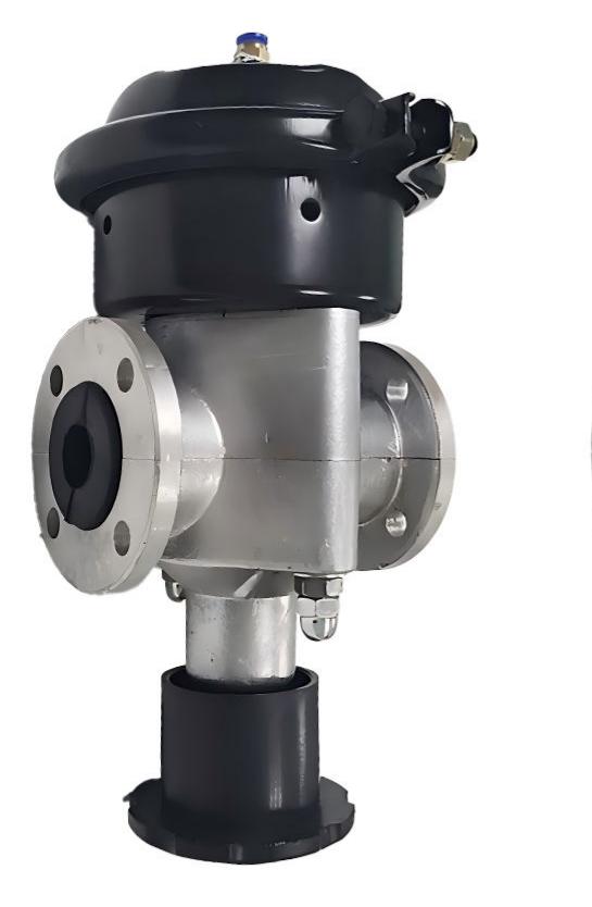 HOLDWIN Pneumatic Sandblasting Valve – Aluminum Abrasive Control Valve for Industrial Blasting