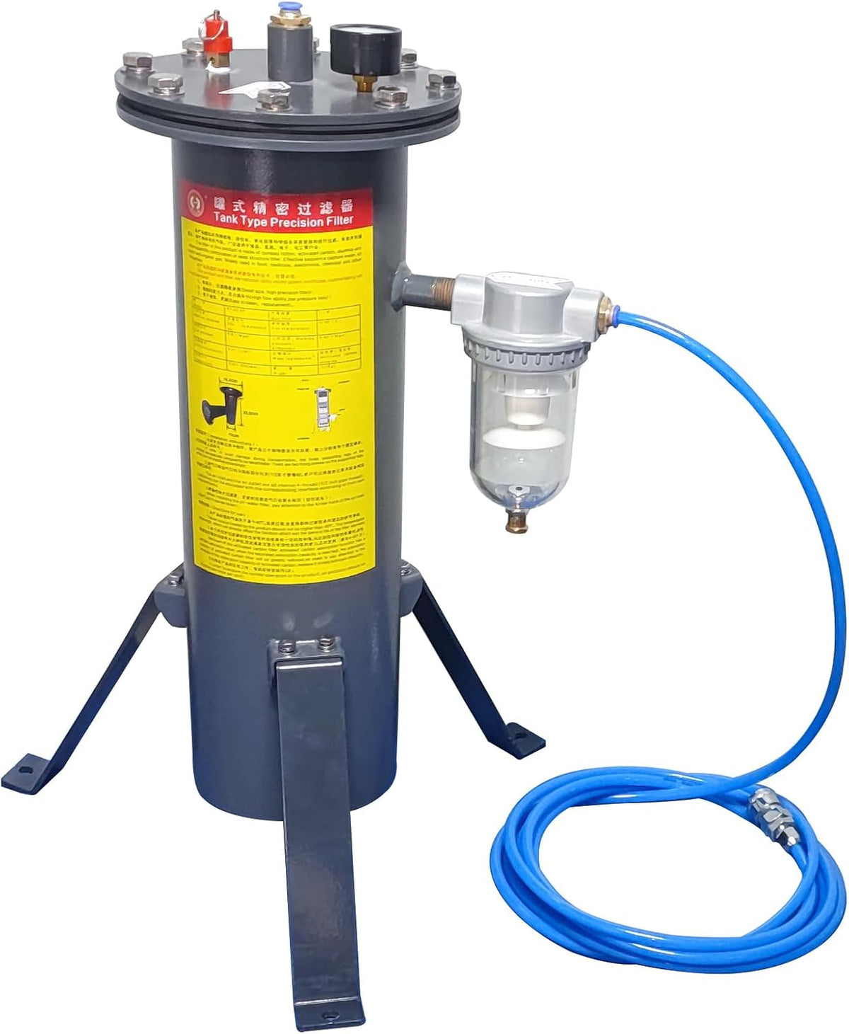 HOLDWIN Sandblasting Breathing Air Purifier G01 | 0.01μm Filtration, Regulator &amp; Gauge for Abrasive Blasting Respirator