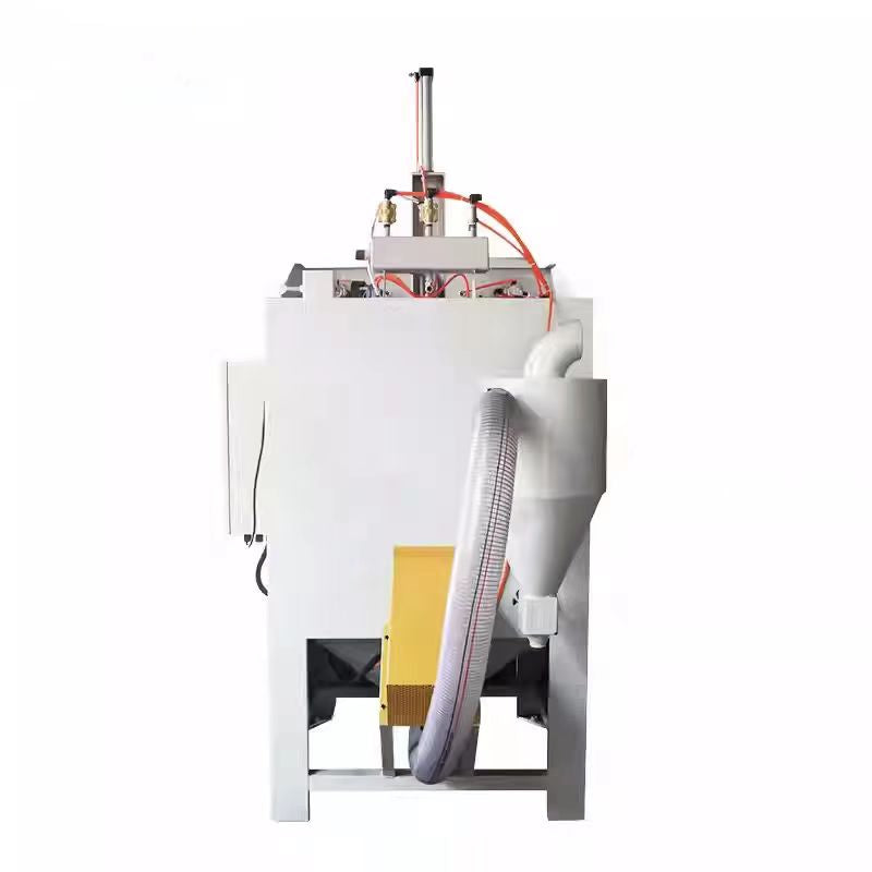 Automatic drum sandblasting machine