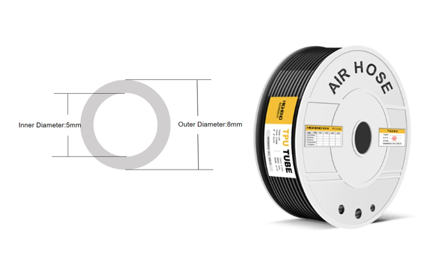 Transparent PU Air Hose Tube for Air Compressor | Flexible Pneumatic Tubing