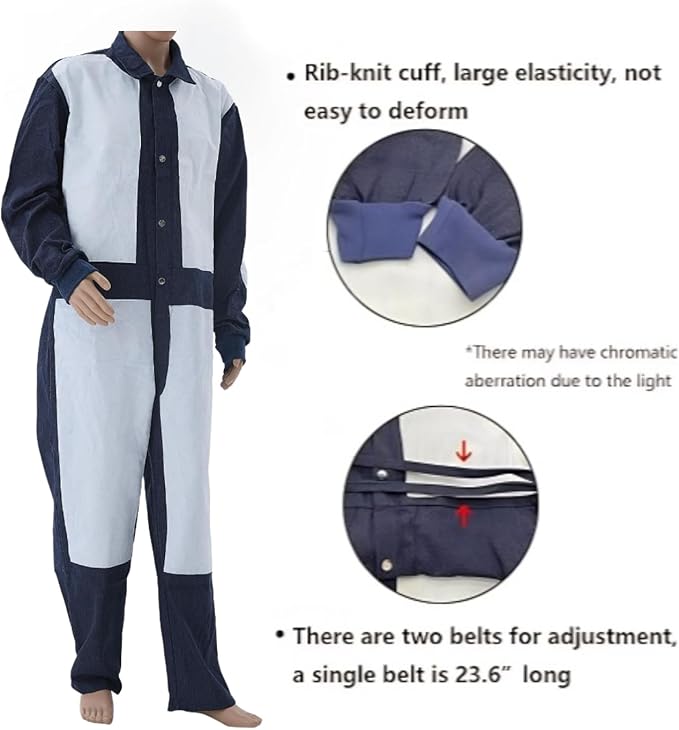 Heavy leather protective clothing