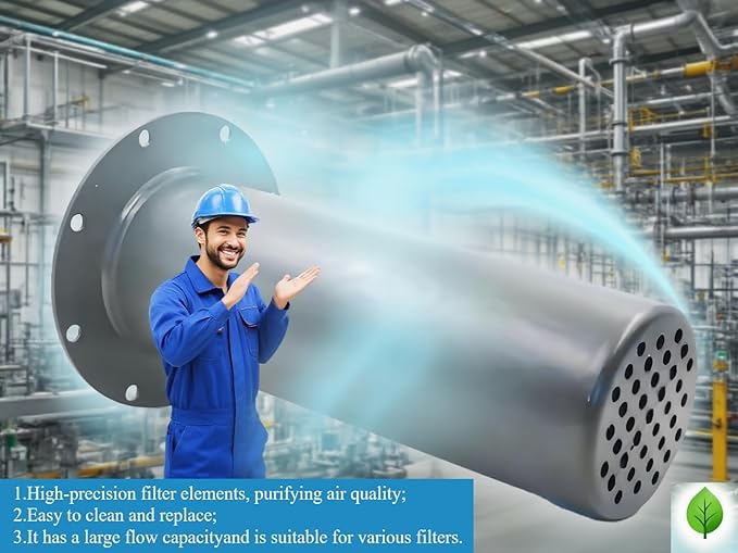 SHUNJIE Safety Replacement Activated Carbon Filter Cartridge for Sandblasting Helmet - High Precision Filtration, Easy to Clean & Replace | Sandblasting Safety Respiratory Protection