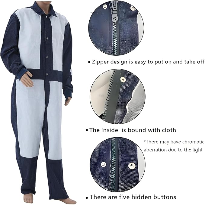 Heavy leather protective clothing