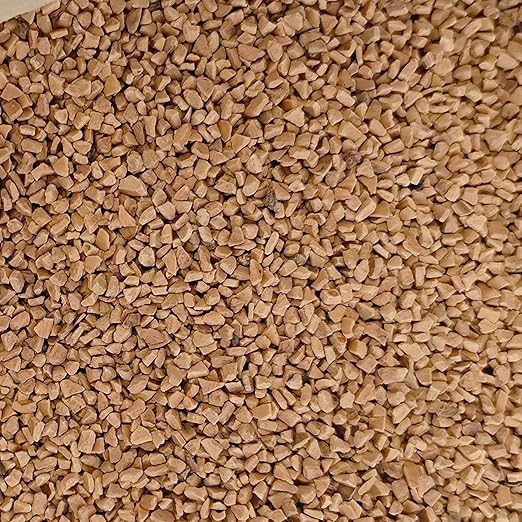 10-18 Fine Grit Natural Walnut Shell Media (5 LBS/2.3 KG) - Tumbling, Blasting Abrasive for Metal, Jewelry, Wood - Deburring, Polishing, Vibratory, Anti-Skid, Filler Safe