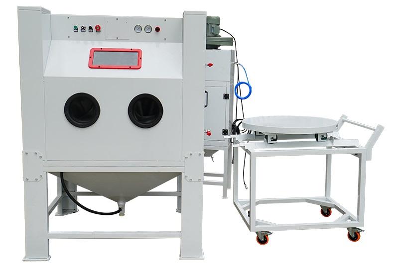 Manual sandblasting machine