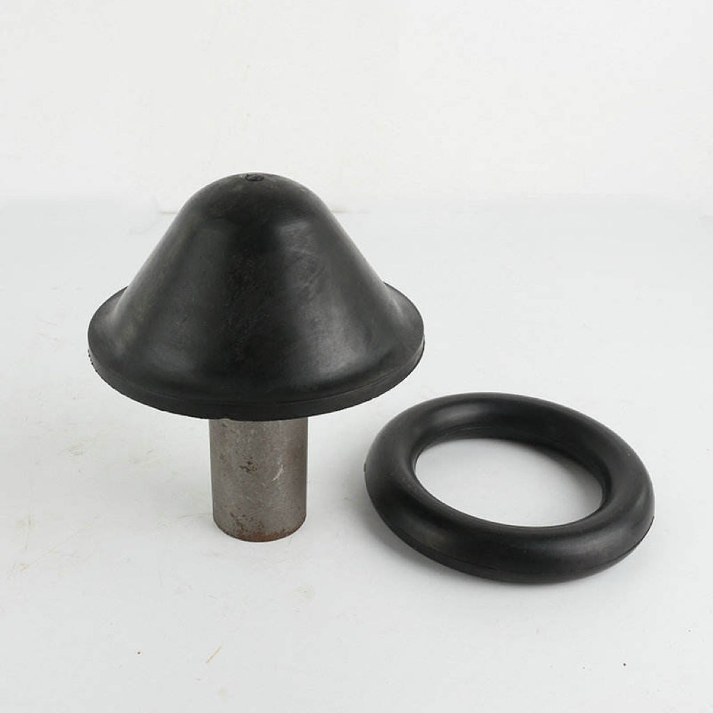 HOLDWIN on sale 2 inches Rubber Mushroom - Head for Mobile Sandblasting Tank equipment