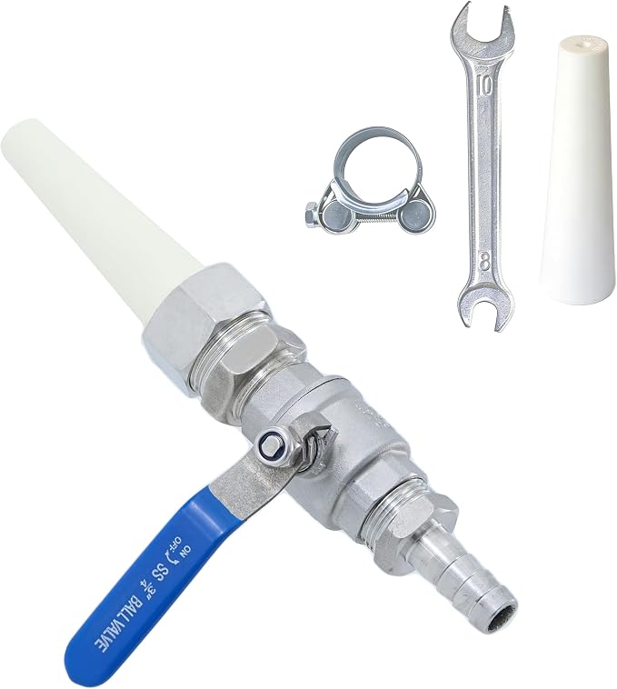 Sand Blaster Kit：Wearproof Ceramic Nozzles+Ball Valve+Free Connector