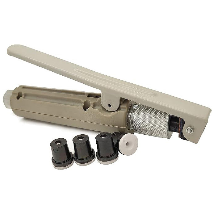 Pneumatic Sandblaster Gun Kit with 4 Ceramic Nozzle Tips for Surface Cleaning